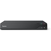 REOLINK Professional PoE NVR, Supporting Up to 16MP & Up to 32TB Local Storage (HDD Not Included), Heat Map, 24/7 Recording, Multi-User Remote Access, H.265, Outdoor & Indoor Surveillance,RP-PN16