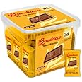 Bauducco Choco Biscuit Cookies,15.2 oz (Pack of 24) - Crispy & Delicious Chocolate Cookies, Individually Wrapped for Snacks, Dessert & Lunch Boxes - 2 Cookies per Pack
