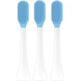Tongue Brush Heads Compatible with Philips Sonicare Toothbrush | Fresh Breath | Food-Grade TPE Material | Replacement Brush Heads | Gentle &amp; Effective Tongue Scraper