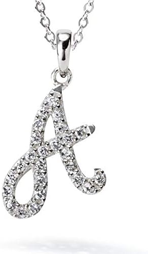 Gift from New York イニシャル ネックレス A アルファベット レディース プラチナ 加工 シルバー925 金属アレルギー対応 女性 プレゼント