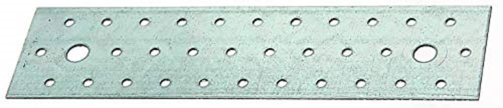 Perforated Plate Sendzimir-Galvanised 240 x 60 mm / 25 STK.