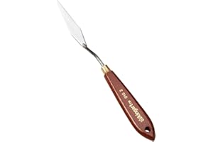KINGART Diamond TROWEL PALETTE KNIFE and Painting Tool for Scraping, Mixing and Painting with Oil and Acrylic Paints