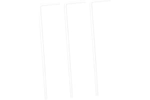 LIFKOME 3pcs Glass Cell Spreaders for Laboratory Use High Temperature Sterilization and Reusable Design