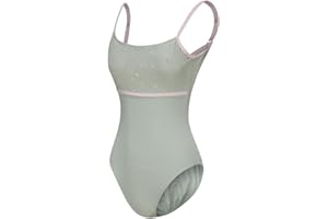 ModLatBal Women's Camisole Ballet Dance Leotards for Adult Gymnastics Bodysuit With Adjustable Straps