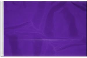 A.G.A.S MANUFACTURING GROUP AGAS Purple Golf Flags Mini with Tube Insert 14x20 inch- Heavy Duty 200D Nylon - 14 inch long x 7/8 inch dia Rotating No Furl Pvc Tube - Double Sewn Edges - Waterproof Putting Green Flags Mini Pin Flags For Yard - Golf Flag for Driving Range Backyard.