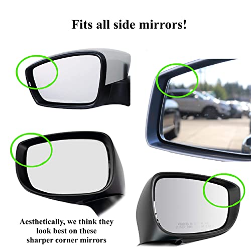 "Rhombus 4000" Car Blind Spot Mirror by Safe View Company Change