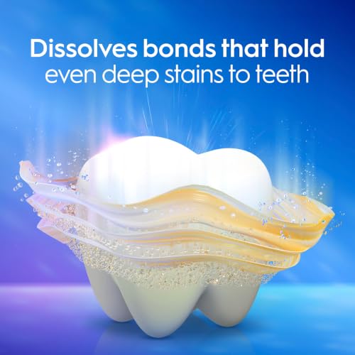 Crest Pasta Dental 3D Brilliance Deep Stain Remover Dazzling Mint - 21 Oz Blanco