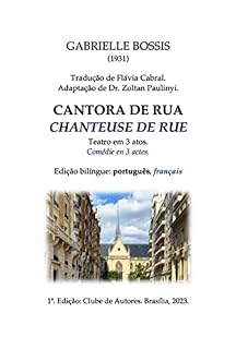Livro Cantora De Rua (chanteuse De Rue): Edição Bilíngue (português, Français)