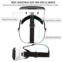 3D Headset VR Glasses 360°Movie Game Viewer