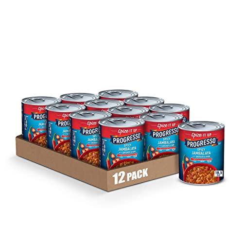 Progresso Spicy Jambalaya Soup, 18.5 Oz (Pack Of 12) on Galleon Philippines