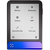 Ledger Flex Crypto Wallet Securely Manage All Your Digital Assets | Blue, 2.8" Gorilla Glass touchscreen signer, NFC, Bluetooth, Secure Element, Private backup
