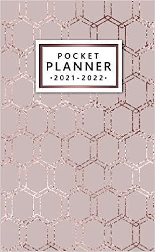 Pocket Planner 2021 2022 Small Two Year 24 Month Calendar Organizer Agenda With Vision Boards And More Rose Gold Hexagon Mesh Planners Mary Jonson 9798685359513 Amazon Com Books 2021 2022 pocket calendar usa made