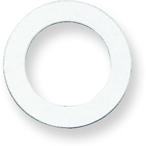 14K White Gold Round Stamping Disc 0.018