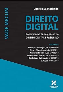 Livro VADE MECUM DIREITO DIGITAL: CONSOLIDAÇÃO DA LEGISLAÇÃO DE DIREITO DIGITAL BRASILEIRO
