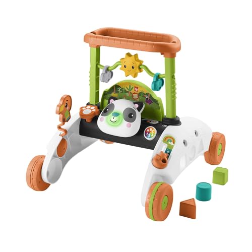 Fisher-Price Primi Passi al Volante, giocattolo ispirato a una macchina che incoraggia, Edizione: Olandese; Inglese, UK; Francese; Tedesco; Italiano; Espagnolo, Castilian, HJY73