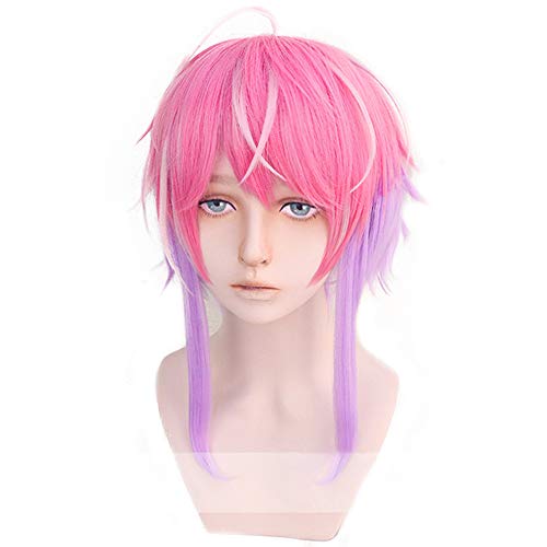 magic acgn Short Cosplay Wig Color Mixing Party Halloween Wig ã€€