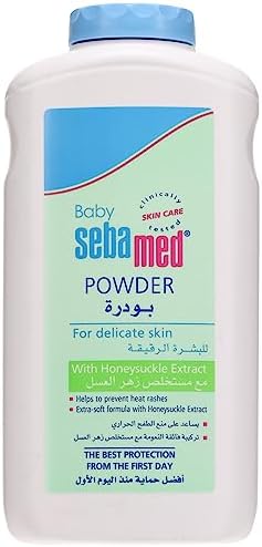 Sebamed Honeysuckle Baby Powder, 200 gm price in Saudi Arabia