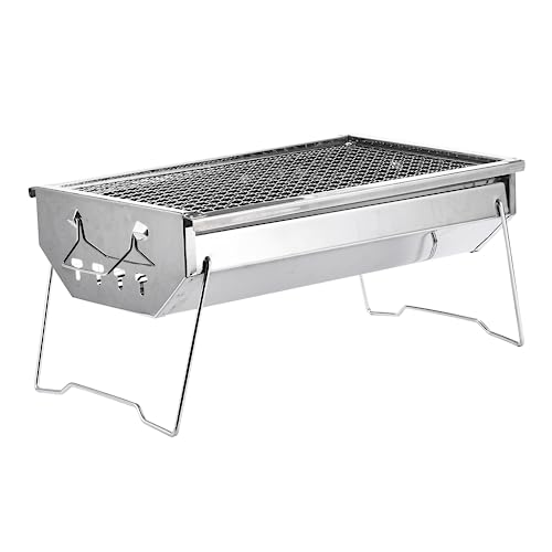 Zorestar Portable Folding Charcoal Grill, Premium
