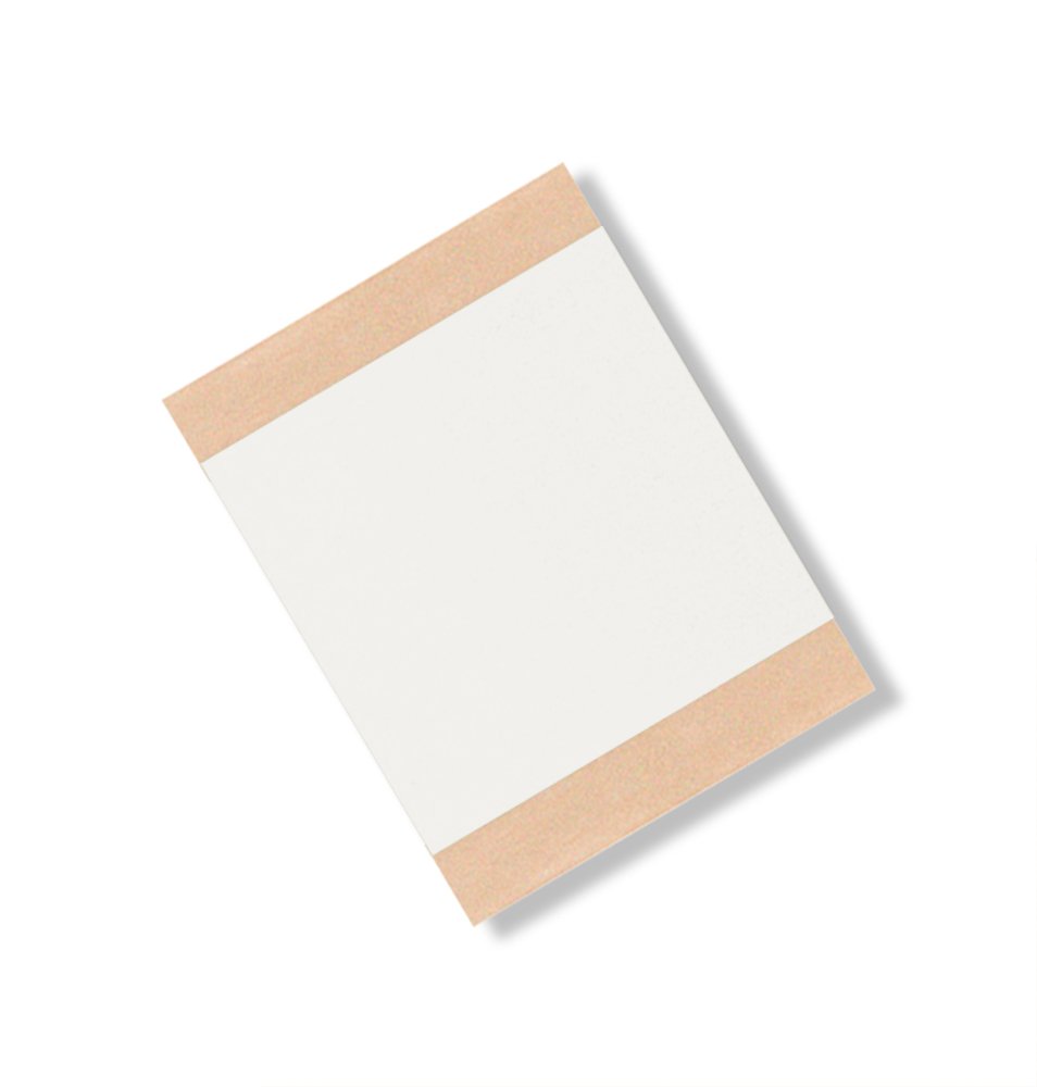 TapeCase 4466W 2" x 2"-100 3M 4466W White Adhesive Tapes, 62 mil (1.6 mm) Thick, 2" Squares
