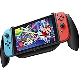 Lammcou Charging Grip for Nintendo Switch Comfort Charge Handle Stand Quick Charge Compatible 5V 2A AC Adapter, USB Charger with Type-C Cable for Nintendo Switch Console &amp; Joy-con Controllers - Black