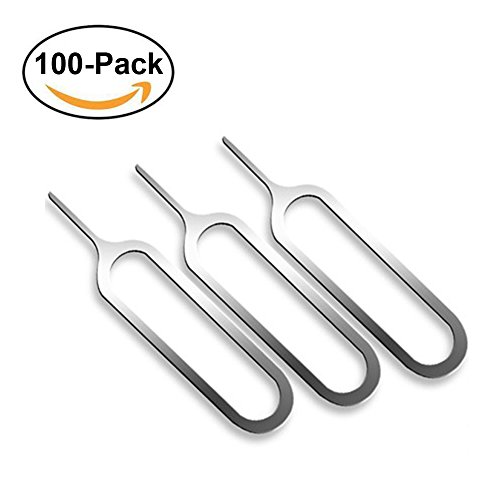 Sim Card Removal Tool Tray Eject Pin Ejector [ Pack of 100 ] VOENXEE