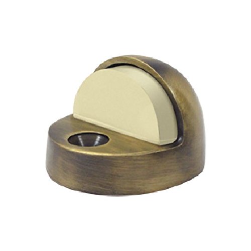 Deltana DSHP916U5 High Profile 9/16-Inch Base Height Solid Brass Dome Stop