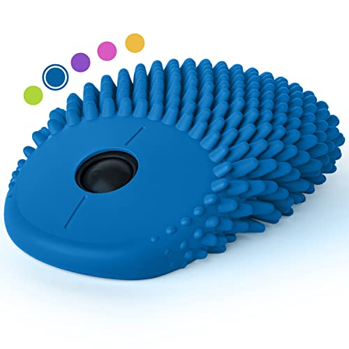 HedgeHog Health Hoglet Wireless Computer Mouse – Cute, Functional, and Tactile Fidget Tool. Combines Stress Relief with Comfort and Style, Perfect for Enhancing Focus and Productivity (Blue)