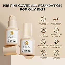 MISTINE Liquid Foundation Makeup Full Coverage