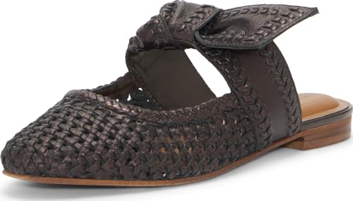 Lucky Brand Grenaldie Woven Knotted Mule, Chocolate, 8.5