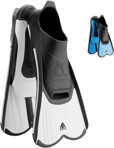 Cressi Light, Schwimmflossen für Erwachsene, Weiß, 35/36