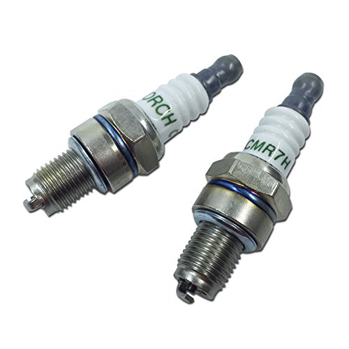 FLMLF High Performance Spark Plugsï¼ˆ2pcs CMR7H for Zenoah ChongYang Rovan rc Engine 1/5 Baja 5B 5T 5SC TOP Speed RC World
