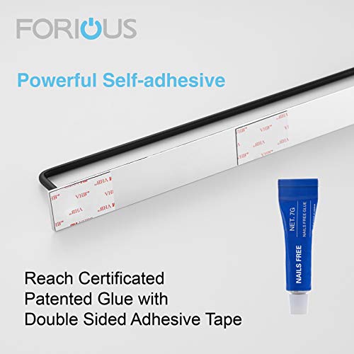 Towel Racks for Bathroom with Patented Glue SelfAdhesive, Stainless