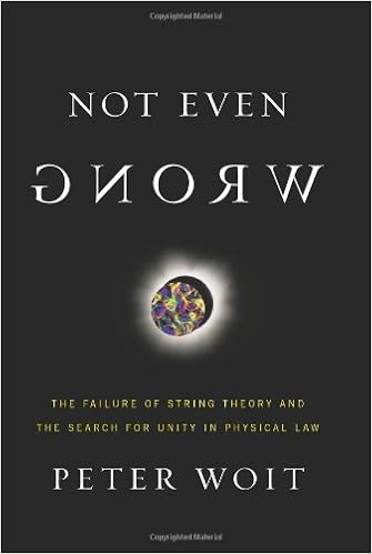 Not Even Wrong: The Failure of String Theory and the Search for Unity in Physical Law