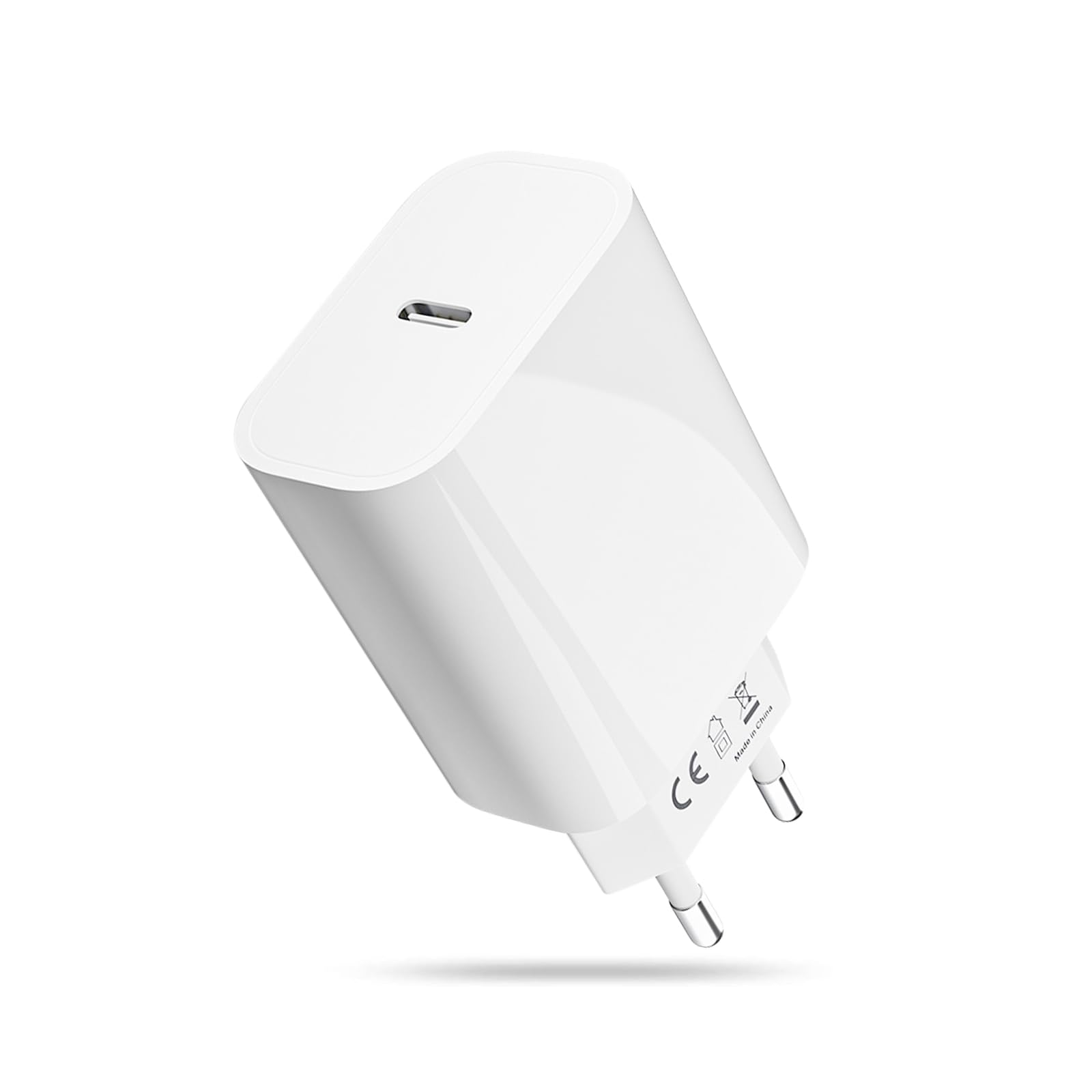 20W USB C Adapter, USBC Netzteil Ladegerät für iPhone 17/16/16Pro/16Pro Max/16Plus/15Pro/15Pro Max/15Plus/14/13/12/11 SE, iPad, Ladeadapter USB C PD3.0 Stecker Charger Netzstecker Schnellladegerät