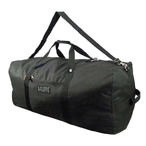 KCliffs Heavy Duty Cargo Duffel Large Sport Gear Equipment Travel Bag