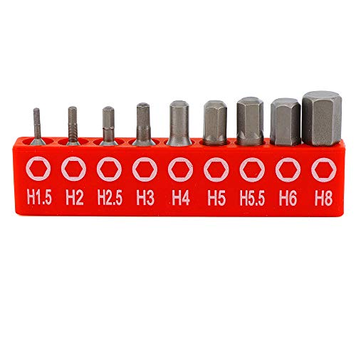 Ram Pro Metric Hex Driver Bit Set 9 Pieces 1.5mm 8mm Perfect for