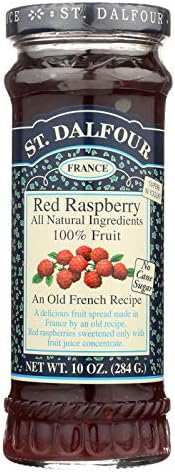 St. Dalfour Red Raspberry 100% Fruit Conserve (6x10 Oz) main image 1