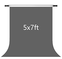 Kate 5x7ft Solid Grey Backdrops Grey Portrait