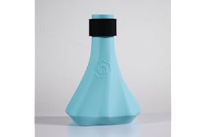 GENERIC Trombone Practice Mute – Ultra-Quiet, Lightweight 3-in-1 Capsule (Silencer, Blowing, Tone) – Tenor Trombone – QooMute (Azure- Sky Blue)