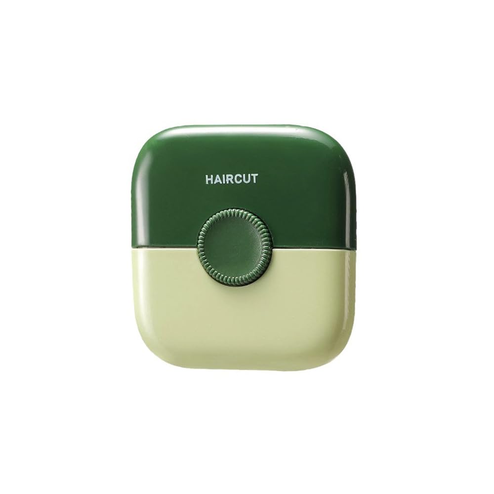 LAKYMIE Razor Comb Double Sided Hair Cutting Comb Hairdressing Razor Portable Hair Thinning Comb Razor Comb for Cutting Hair and Styling Green