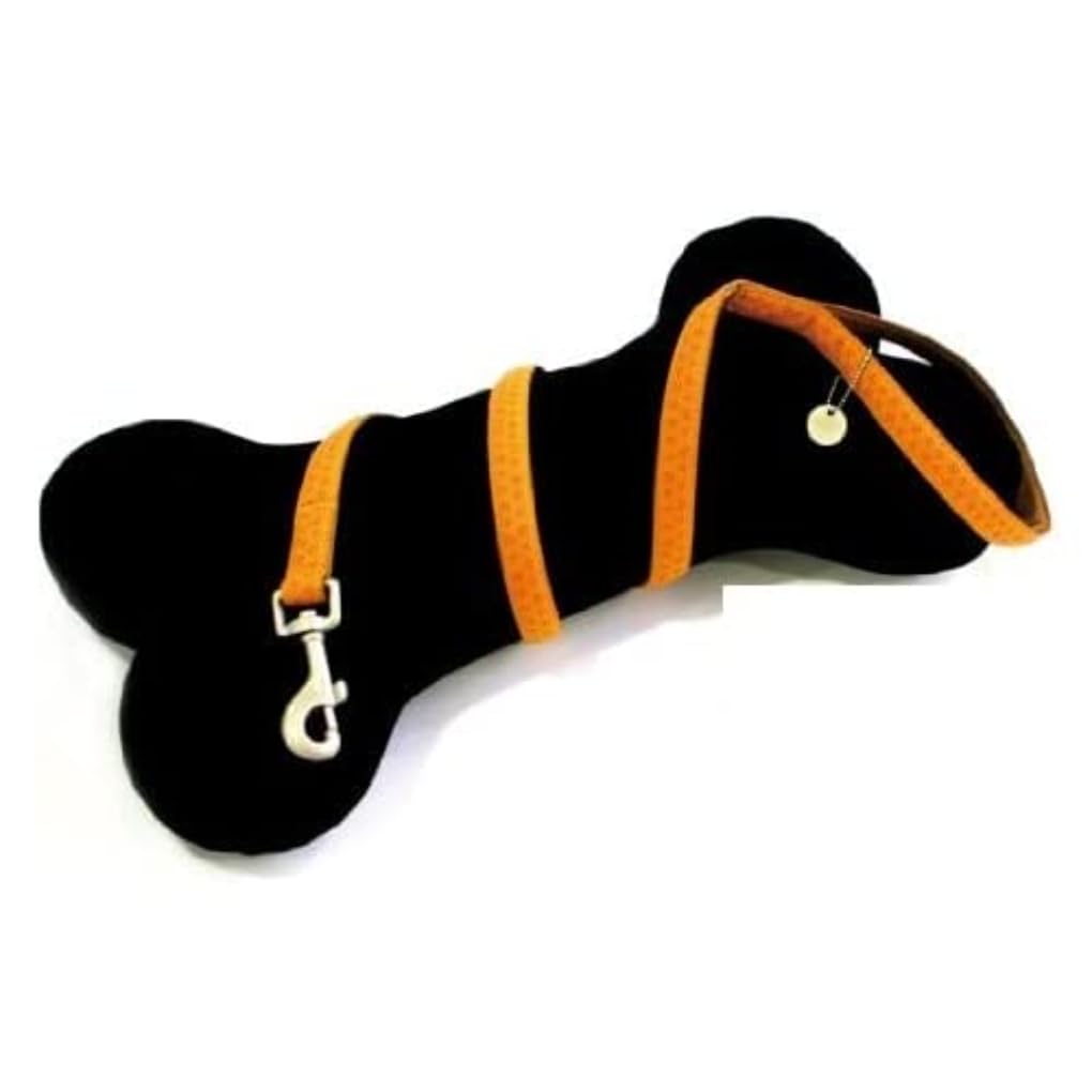 Croci My Lord Leatherette Lead Leash, 120 mm x 25 mm, Beige โ image 1