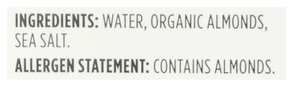 CALIFIA FARMS ORGANIC UNSWEETENED ALMOND MILK, 32 FZ