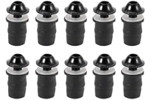 10Pcs Universal Motorcycle Windshield Mounting Screws, M5 Inner Hexagonal Windscreen Screws Windshield Bolts Screw Nuts Hardw