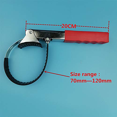Auto Oil Filter Wrench MultiPurpose Adjustable Filter Removal Wrench