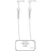 Syrup Pump (2 Pack) for Starbucks and Fontana 1 Liter, 750ml Syrups - Works with all flavors including Vanilla, Brown Sugar, Classic, Etc - By Dr. Variety