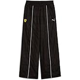 PUMA Women's Standard Scuderia Ferrari Premium Woven Pants, Black