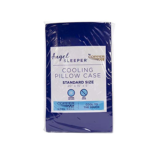 Copper Fit Angel Sleeper Cool Cell, Standard/Queen Pillow Case, 1 Count