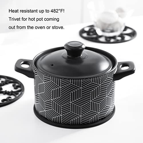 Silicone Trivet Mat Hot Pot Holder Hot Pads for Table & Countertop