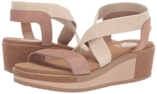 yellow box janalee wedge sandal