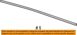 General Motors 25892080, Windshield Wiper Blade